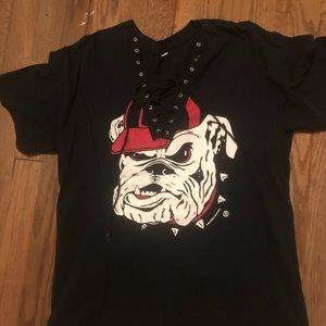 Georgia Bulldogs graphic tee